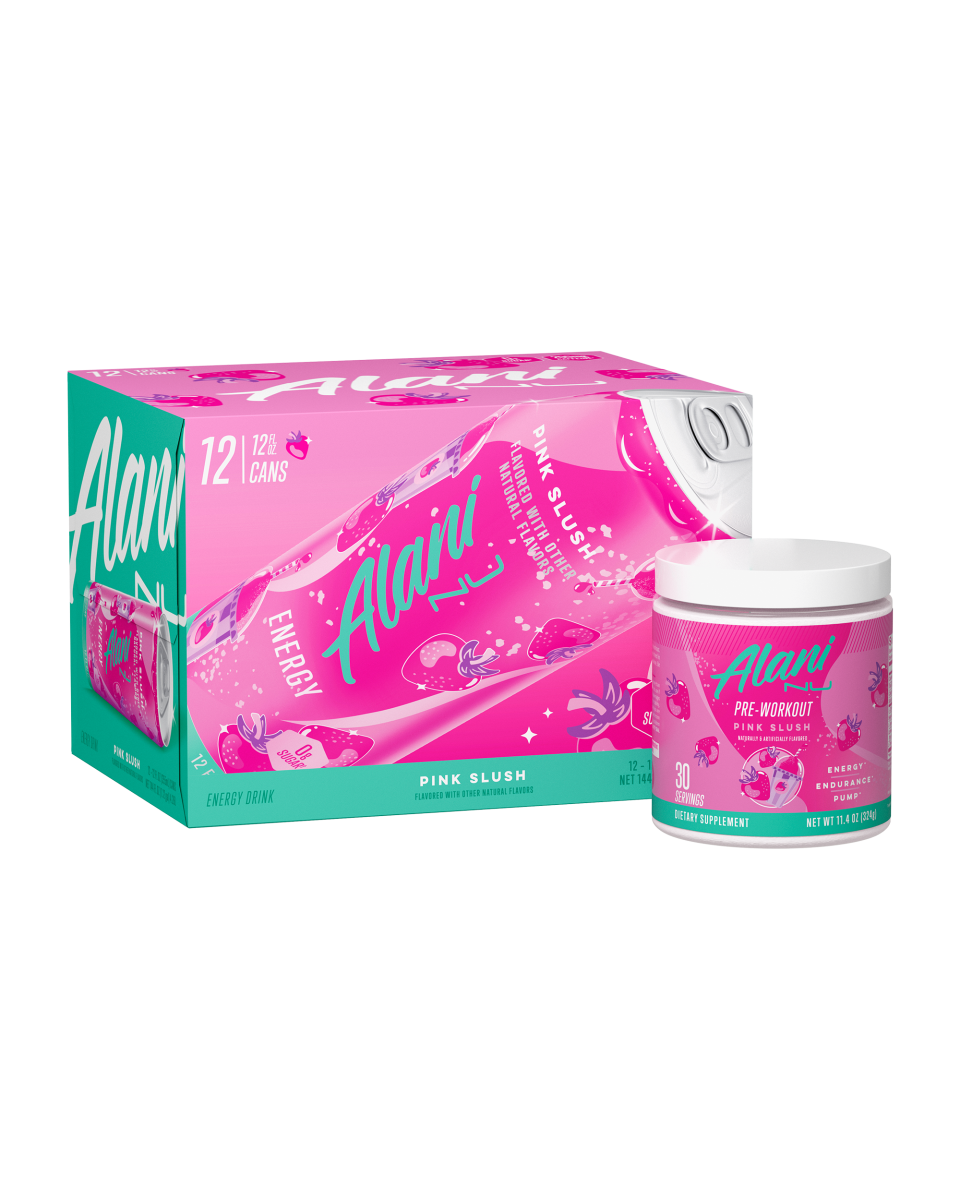 Energy Drink & Pre-Workout - Pink Slush
