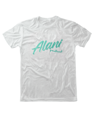 Seafoam On White T-Shirt